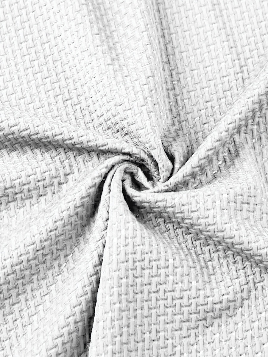 2026 Men's Summer Color-Block Polo Shirt, Available in Multiple Colors, Suitable for Home, Business, Office, and Golf - White