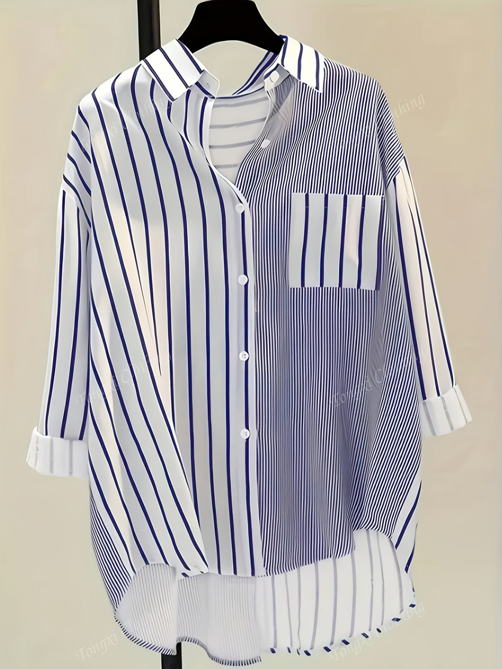 Fashion Women'S Blouse - Mixed colors