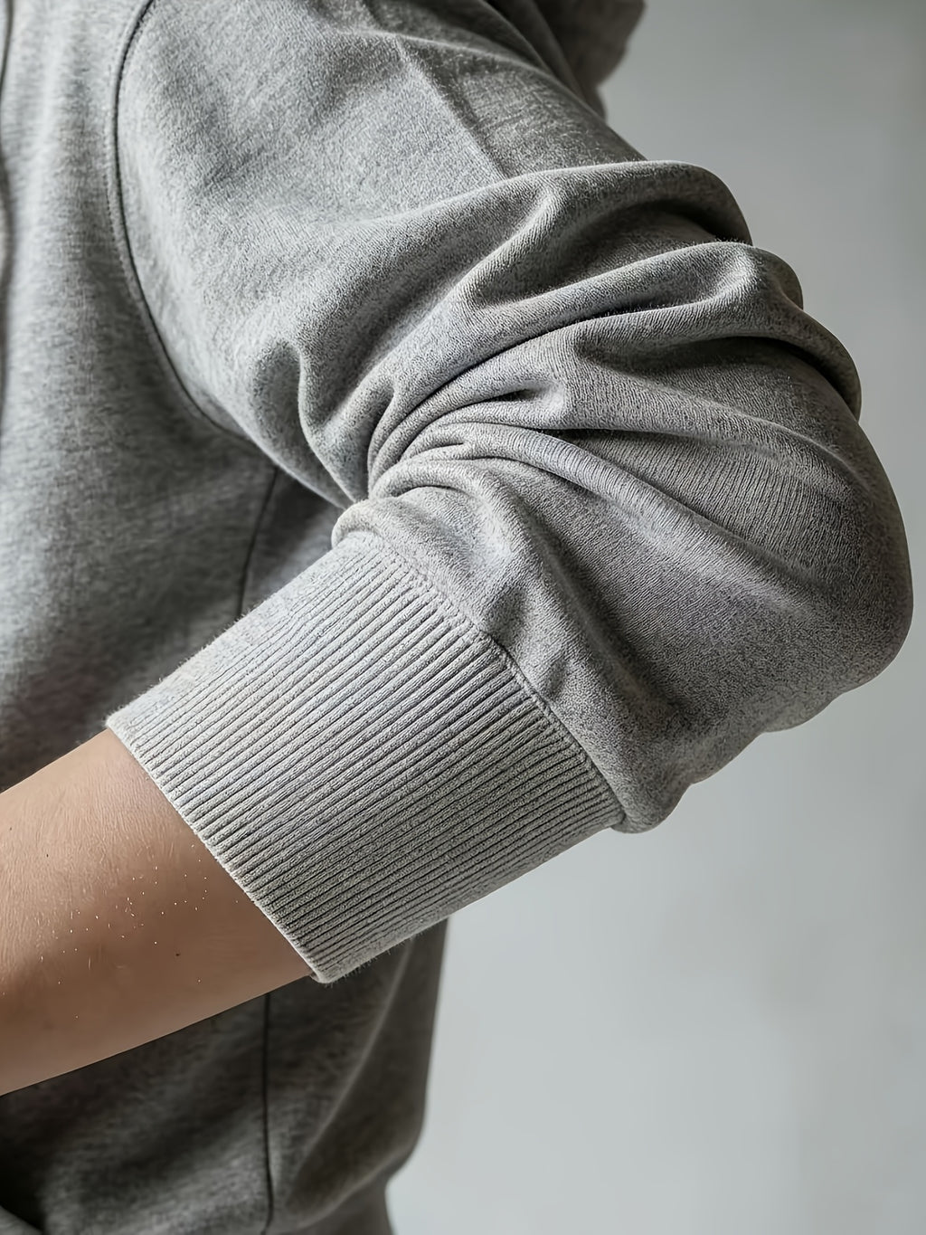 Women's Casual Hooded Cardigan, Button-Up Long Sleeve Top, Lightweight Loose Hooded Outerwear, Suitable for Daily/Commute/Vacation Multi-Scene Wear, Gavin - Grey
