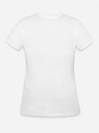 Relax Letter Casual Short Sleeve T-Shirt for Women - White