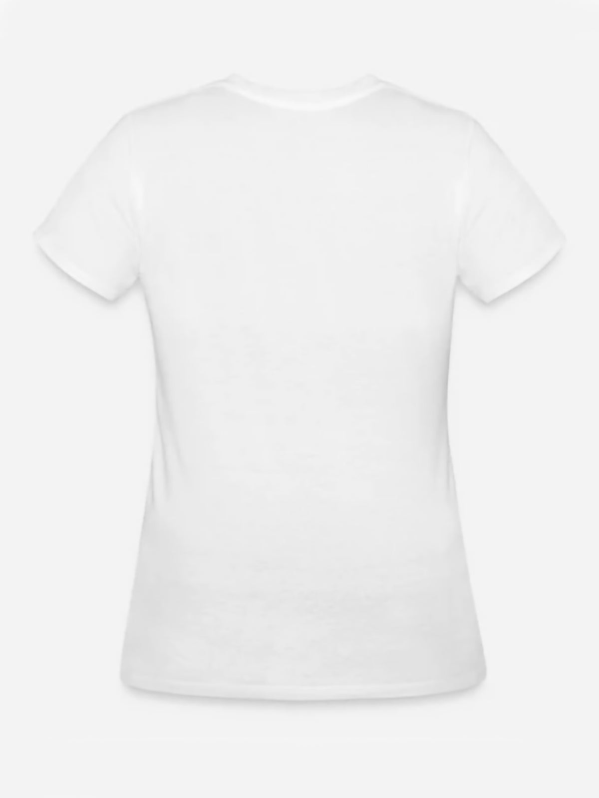 Relax Letter Casual Short Sleeve T-Shirt for Women - White