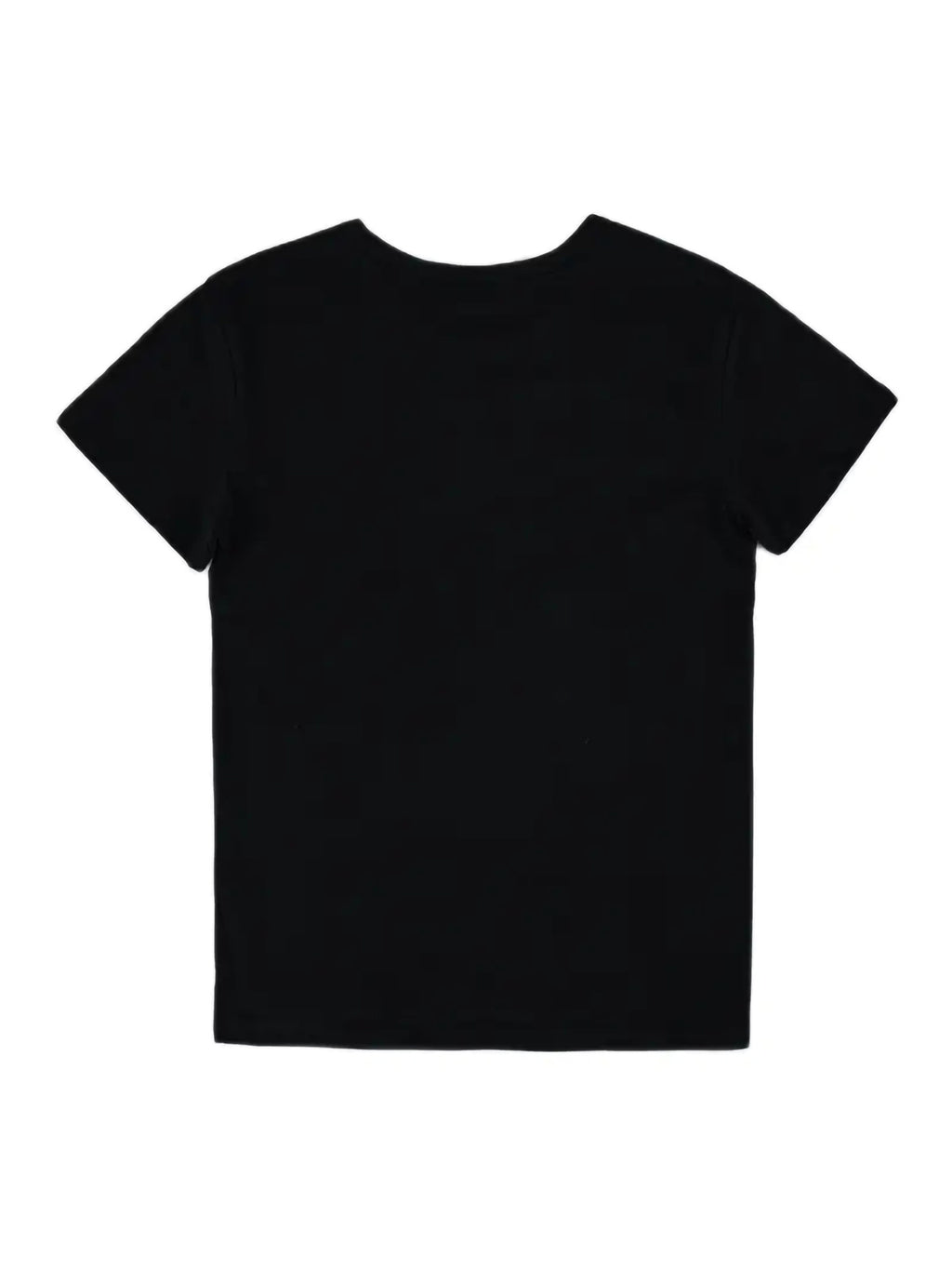 Relax Letter Casual Short Sleeve T-Shirt for Women - Black