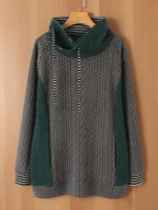 Fashionable Hoodies for Women, Designed for Autumn And Winter, Featuring a Textured Design Suitable for Casual Commuting - Grey