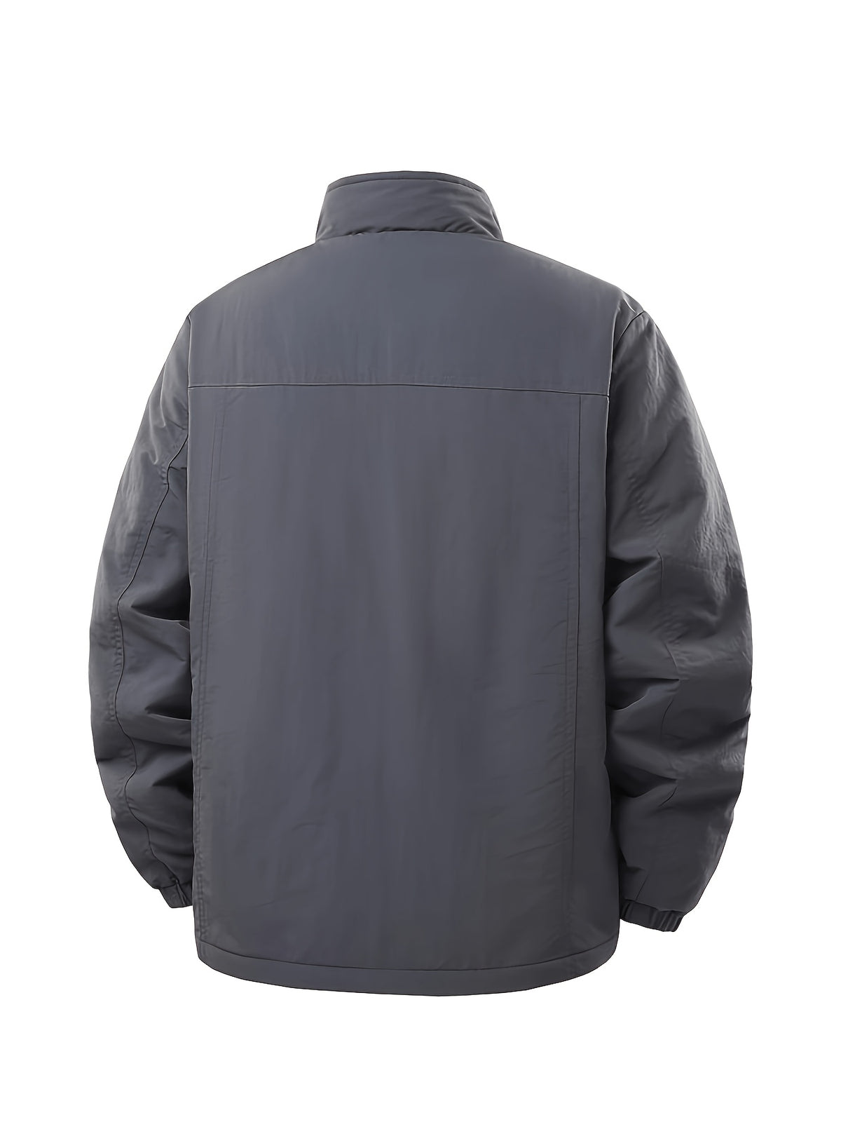 2026 New Jacket, Men'S Jacket, Outdoor Casual All-Match, Puffy And Warm, Winter Outdoor Travel, Men'S Jacket And Sports Coat, Fleece-Lined Jacket, Casual Warm Clothing, Casual Fashion Jacket - Dark Gray
