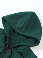 Licensed by Wb-Women'S Hoodie with Spidey Print-Spring And Autumn Casual Zip Hoodie, Fashion Sweatshirt, Spring And Autumn Vibrant Hoodie Zip Hoodie, Women'S - Green