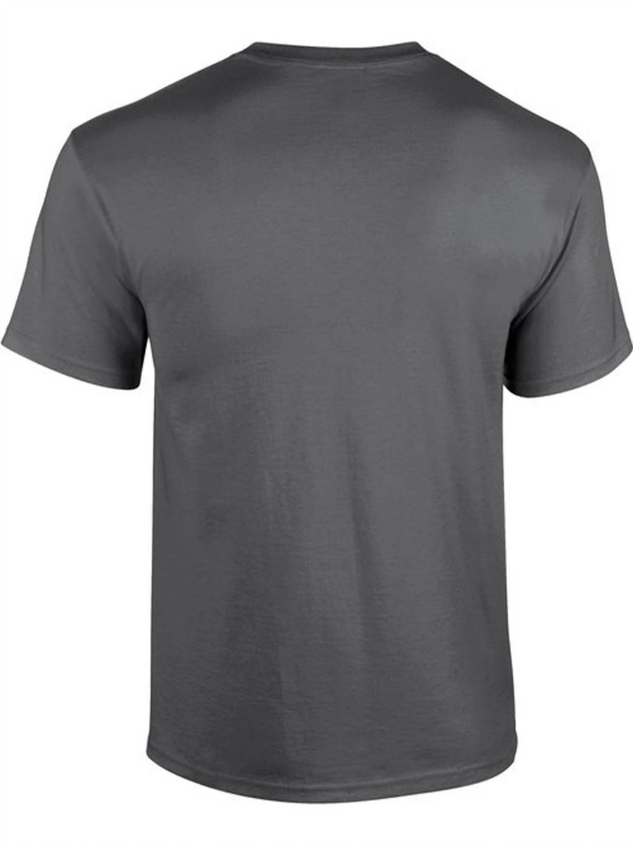 Unisex Taters Gonna Tate Graphic Print T-Shirt - Soft Slight Stretch , Casual Crew Neck, Short Sleeve, Regular Fit, Weekend Wear for Men - All-Season, Daily, and Casual Tee - Dark Gray