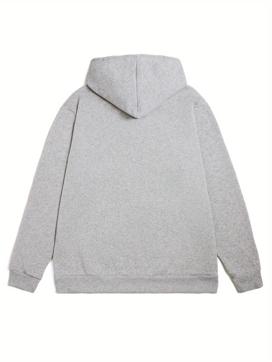 Hoodie, Casual White SAN FRANCISCO - Light Grey
