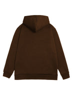 Hoodie, Casual White SAN FRANCISCO - Coffee Color