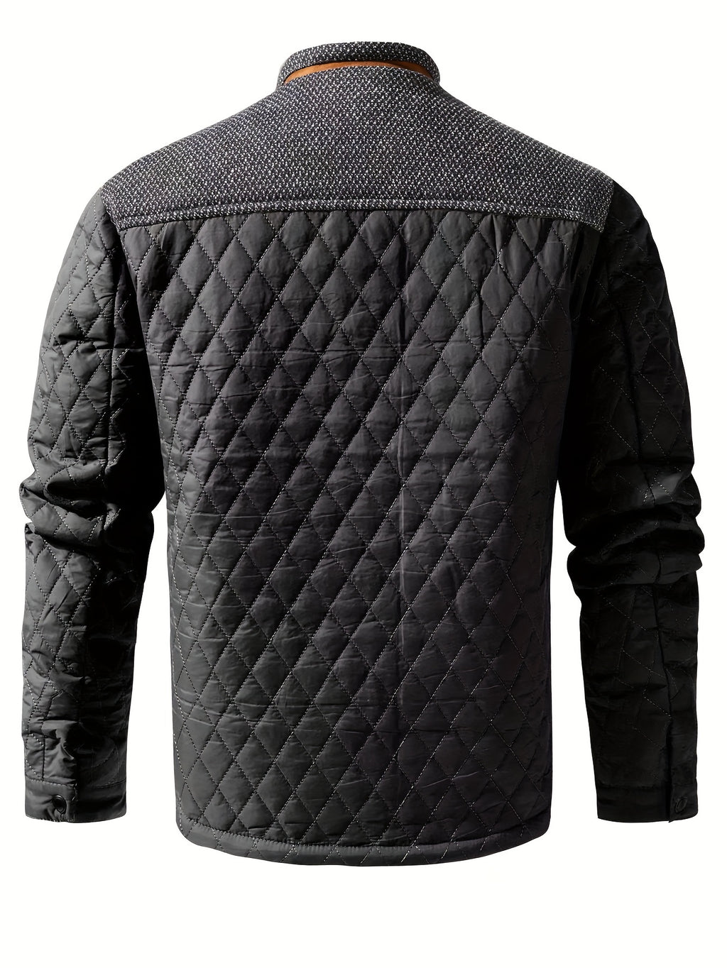 Men'S Winter Warmth Casual Jacket - Black