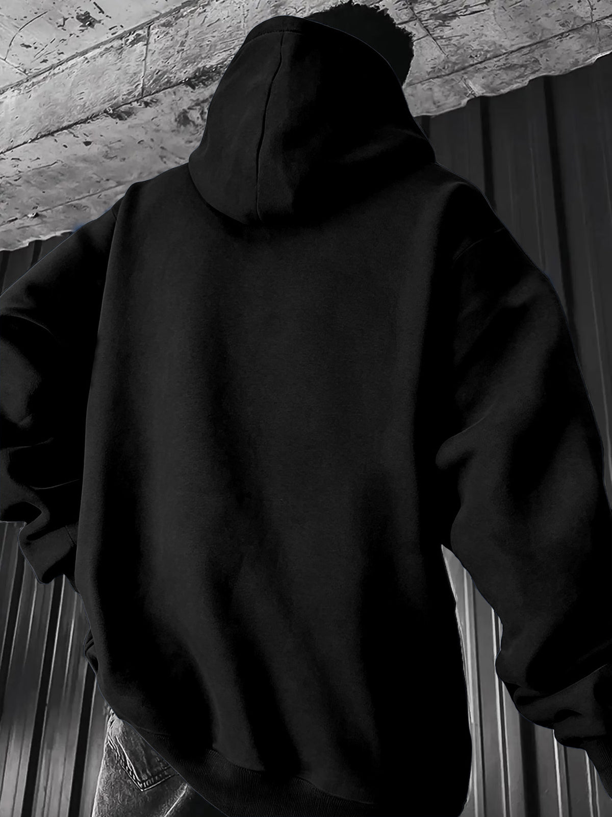 100% Polyester Fiber (Polyester) Hardcore Muscle Power Ripped Clothing Gorilla Print Men's Casual Pocket Drawstring Hooded Sweatshirt, Men's Comfortable Lazy Style Hoodie, for Daily Shopping, Commuting, Jogging, Fitness, Layering Over White T-Shirts - Black