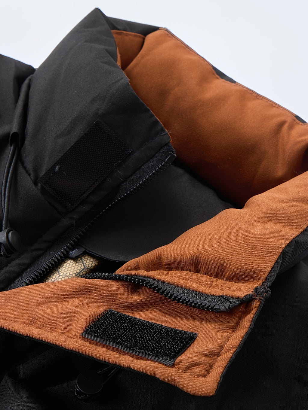 Men's Casual Warm Padded Coat | Autumn/Winter Long Sleeve Zip-Up Jacket, Windproof Padded Coat with Side and Inner Pockets, Ideal for Daily Wear, Outdoor Activities, and Parties, the Perfect Winter Essential, Great Gift for Son, Husband, or Male - Black