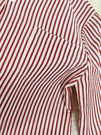 Spring/Autumn New Preppy Cool Fashion Niche Letter Print Long Sleeve Thin Relaxed Casual Shirt - Red 03,