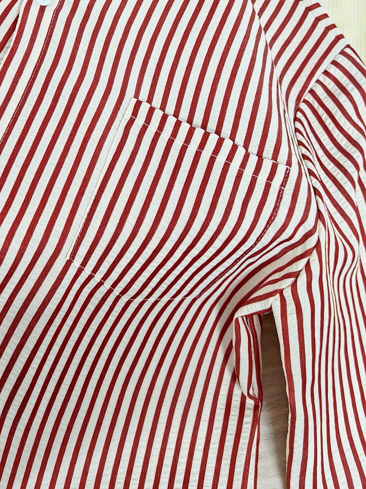 Spring/Autumn New Preppy Cool Fashion Niche Letter Print Long Sleeve Thin Relaxed Casual Shirt - Red 03,