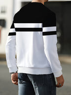 Men's Crew Neck Sweatshirt, New Spring/Autumn Crew Neck Top, Trendy Men's Crew Neck Sweatshirt Winter Clothes for Men - Mixed colors