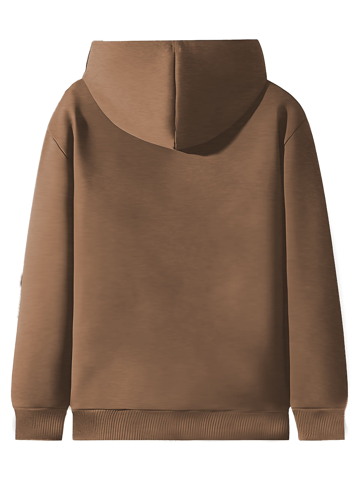 [Autumn Winter] Women'S Autumn Winter New Casual Warm Winter Fleece Hooded Sweatshirt Jacket - Dark Brown