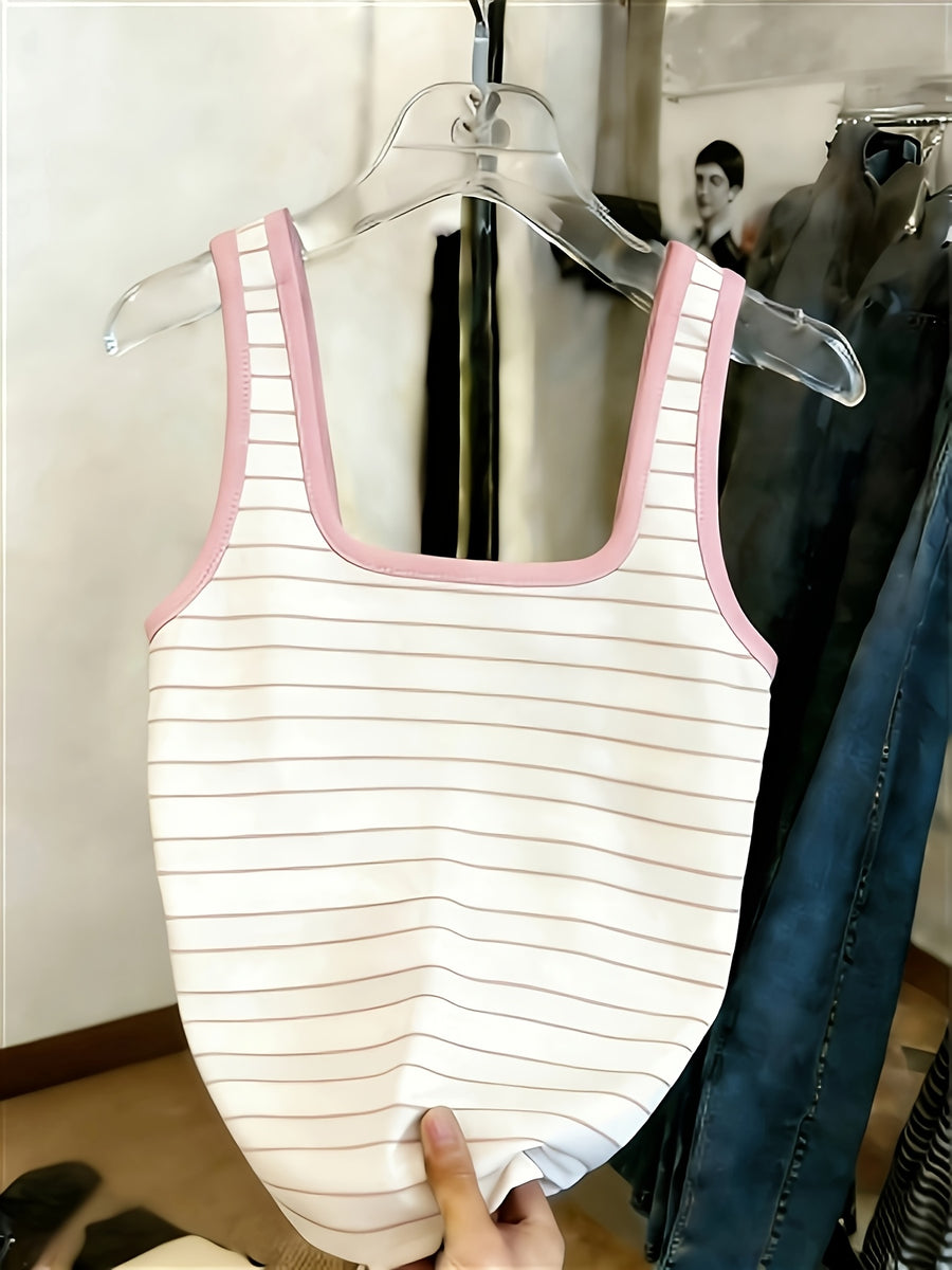 Striped Tank Top ZLLZ - Pink