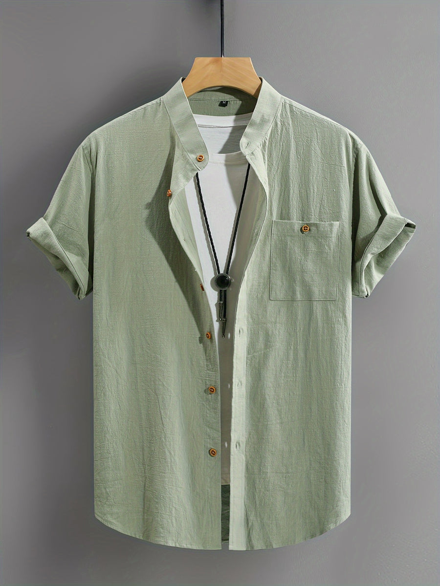 Men's Casual Shirt - Green