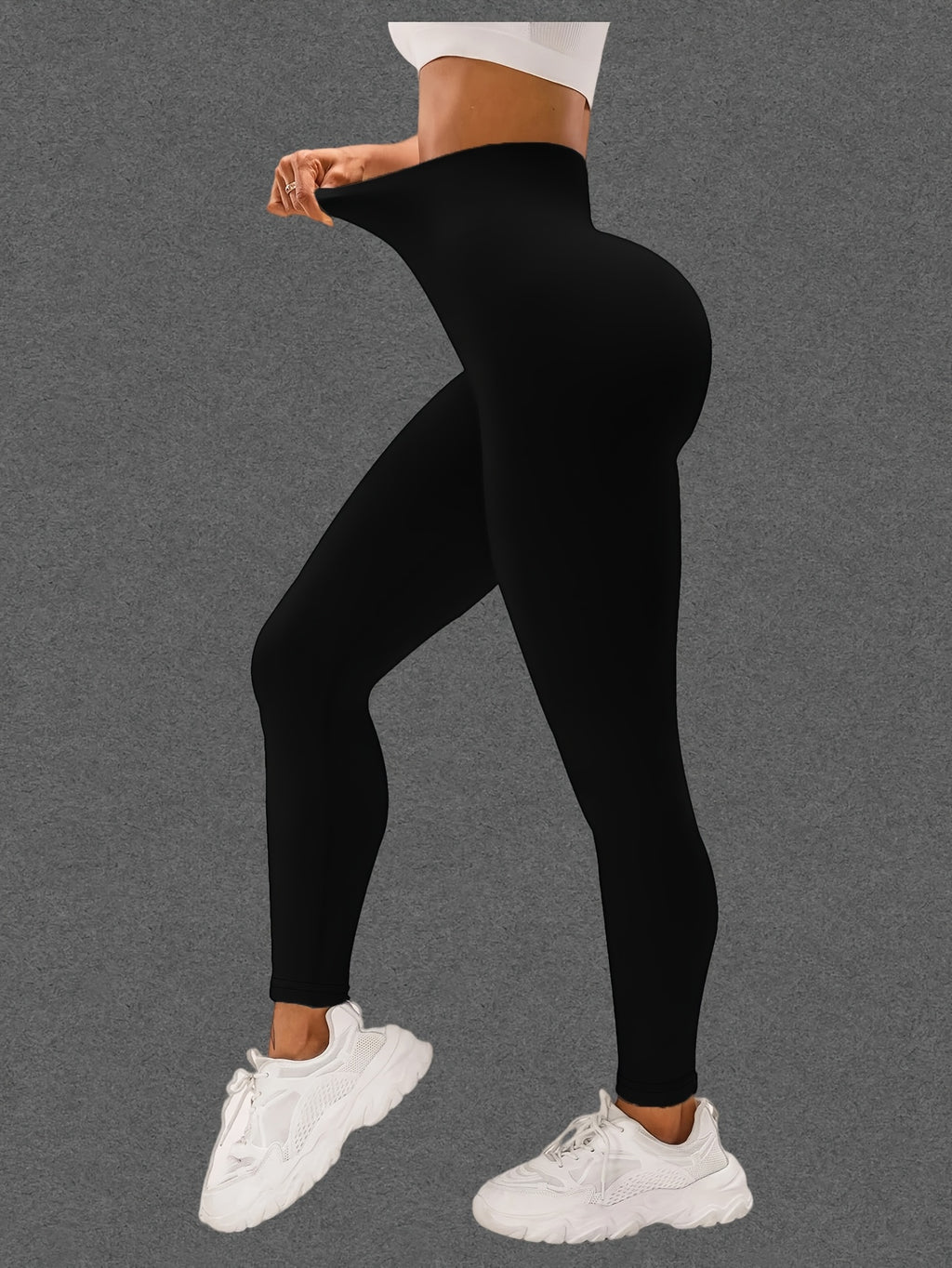 Women'S Sexy Outfit Pants Women'S Leggings Summer Trousers Women'S Long Pants - Black