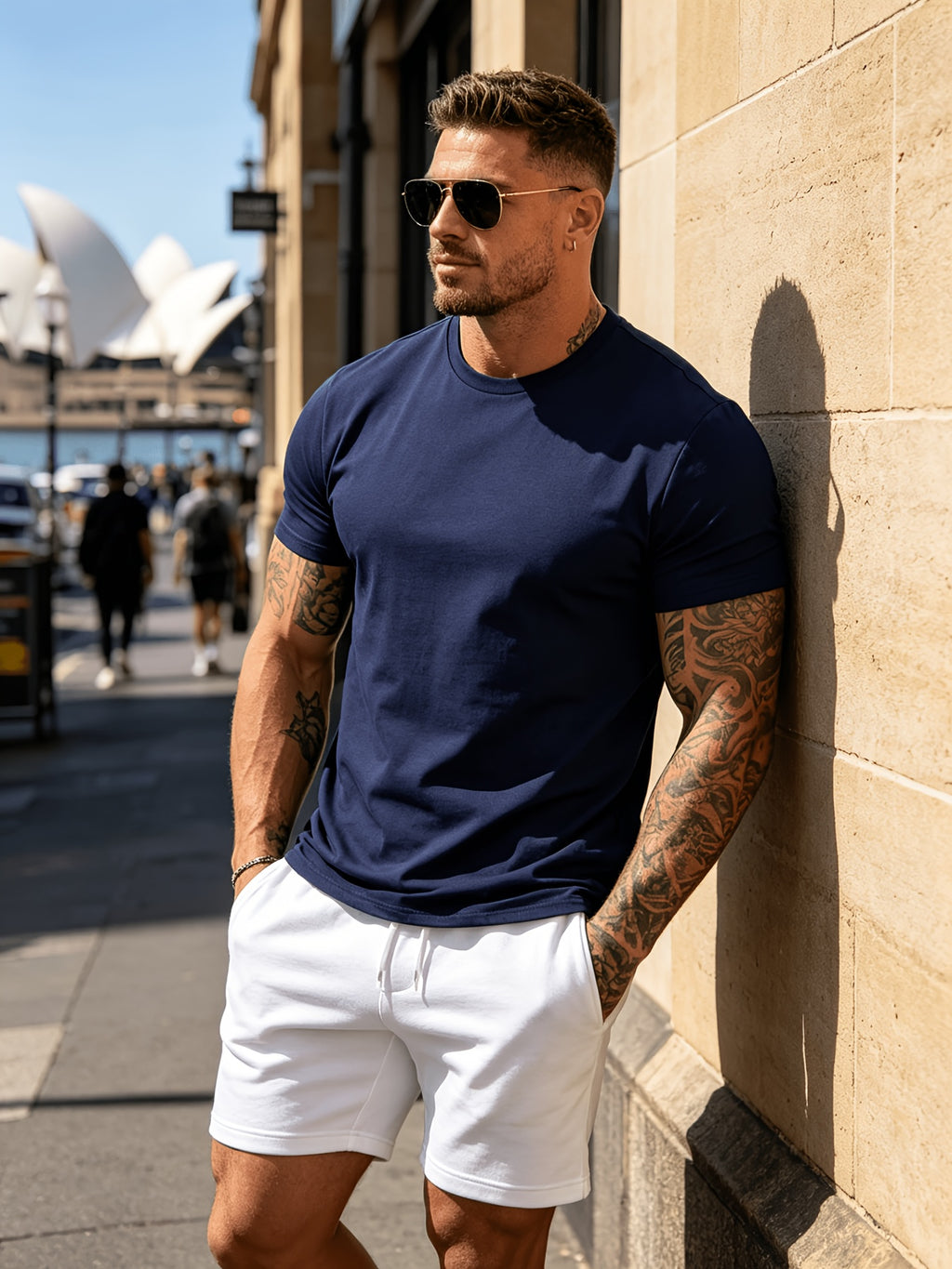 3pcs Set Spring Summer Fashion Athletic Short Sleeve Men'S Top Summer New Breathable Casual Comfortable Versatile Trendy Outerwear T-Shirt - Mixed Color 13