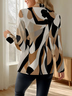 This Elegant Women's Blazer, Designed Specifically for the Spring and Autumn Seasons, Is the Ideal Choice for Comfortable Casual Attire. Both Creative and Highly Fashionable, It Allows You to Craft a Truly Unique and Elegant Look. - Mixed colors
