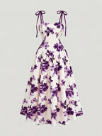 Elegant Sleeveless Dress, Perfect for Vacation Beaches, Streets, and Other Occasions, New Spring/summer Style - Fuchsia