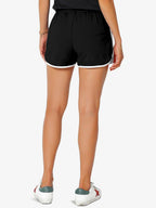 Western Running Shorts Athletic Shorts Casual Yoga Shorts Beach Shorts Women'S Athletic Shorts - Black