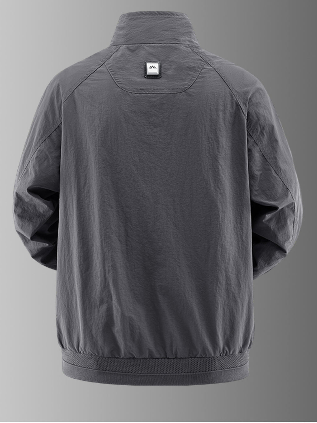 New Spring/Autumn Business Jacket, Sporty Casual Outdoor Stand Collar Jacket for Men - Dark Blue 1