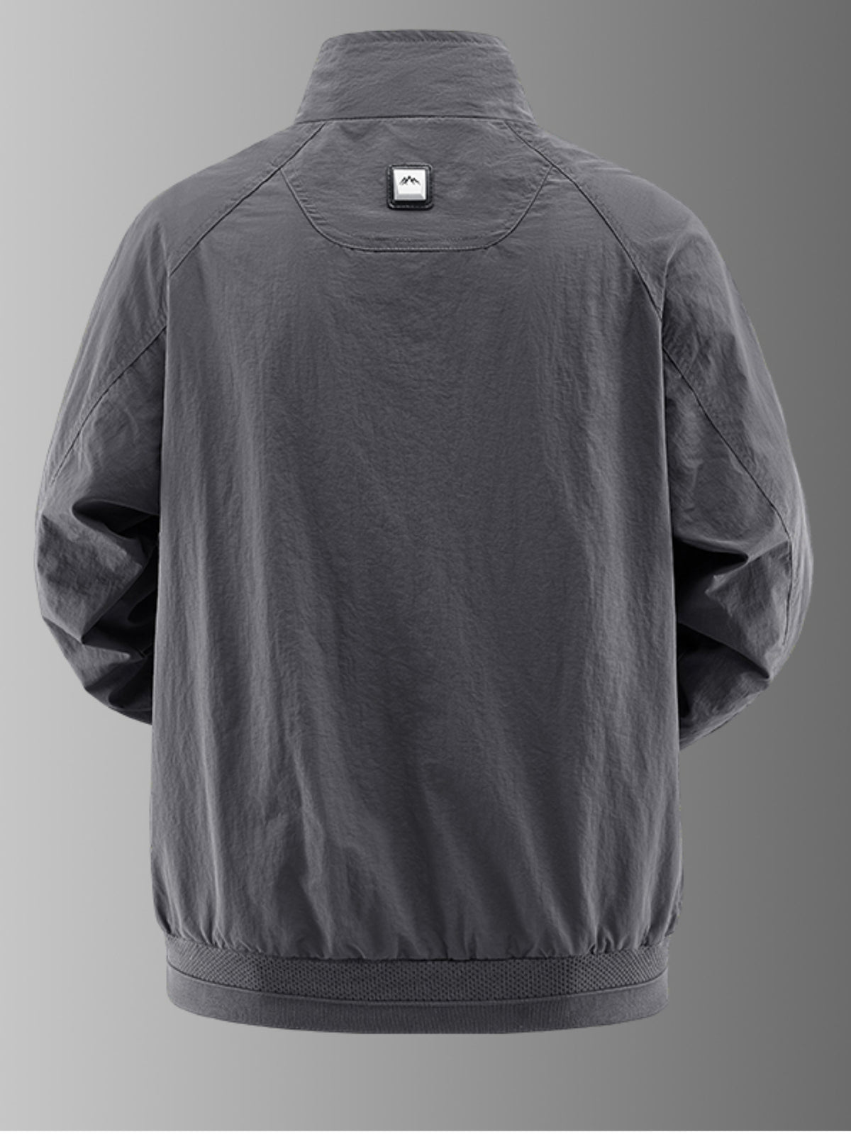 New Spring/Autumn Business Jacket, Sporty Casual Outdoor Stand Collar Jacket for Men - Dark Blue 1