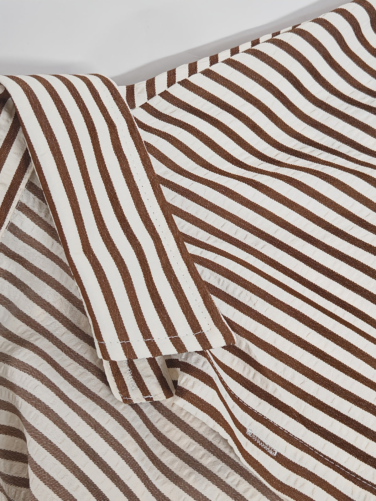 Spring/Autumn New Preppy Cool Fashion Niche Letter Print Long Sleeve Thin Relaxed Casual Shirt - Brown 04