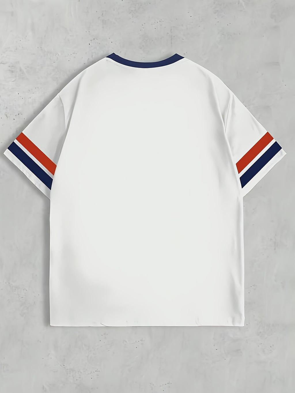 Women's Casual Streetwear Drop-Shoulder T-Shirt with Drop-Shoulder Sleeves, Featuring "71.12cm Numeric and Letter Print, Y College Style, the Perfect Gift for Friends and Family - White