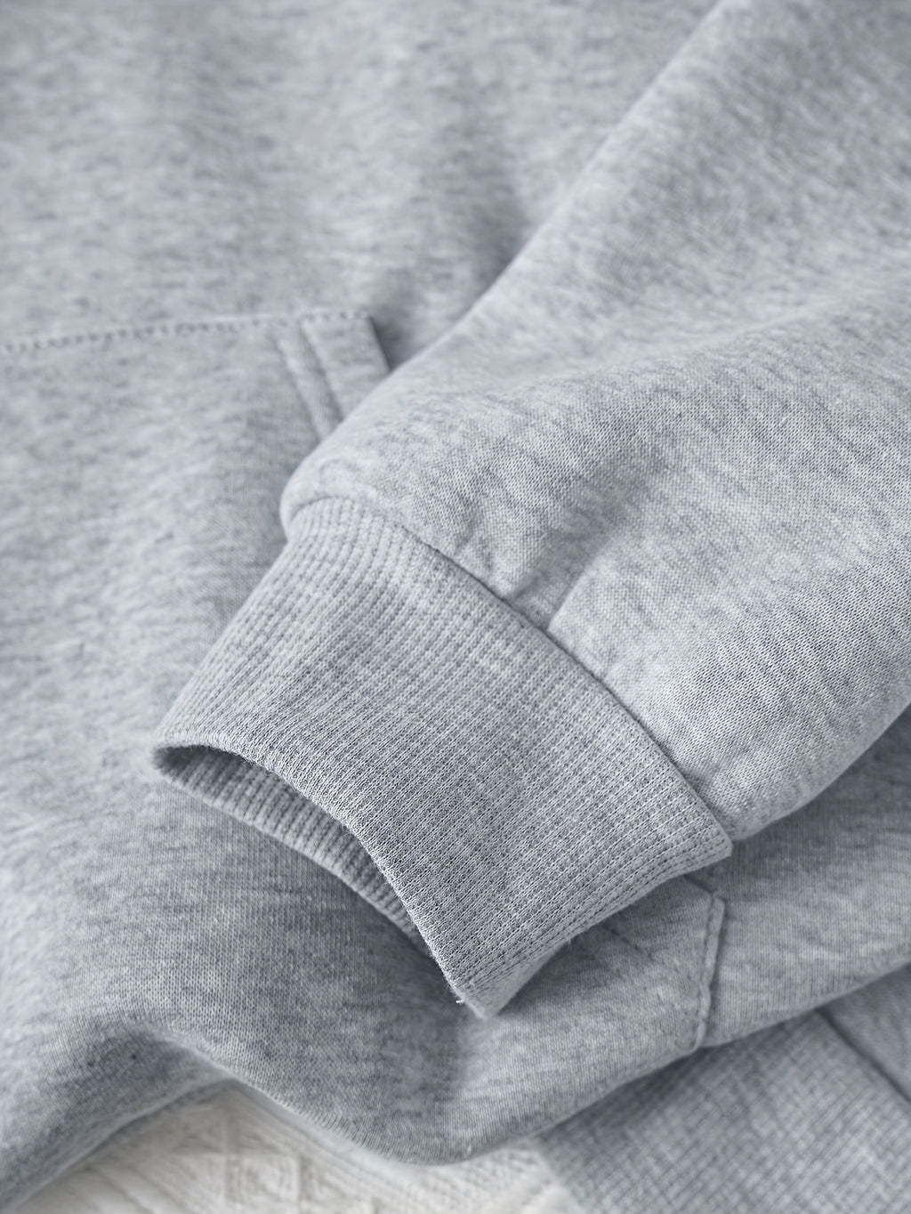 Graphic-Print Hooded Sweatshirt for Autumn And Winter, Women'S Clothing - Grey