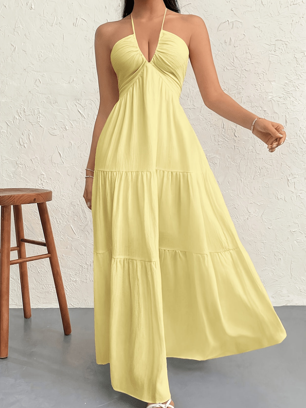 Women'S Dress - Yellow