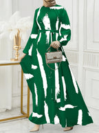 Women's Long Dress - Green