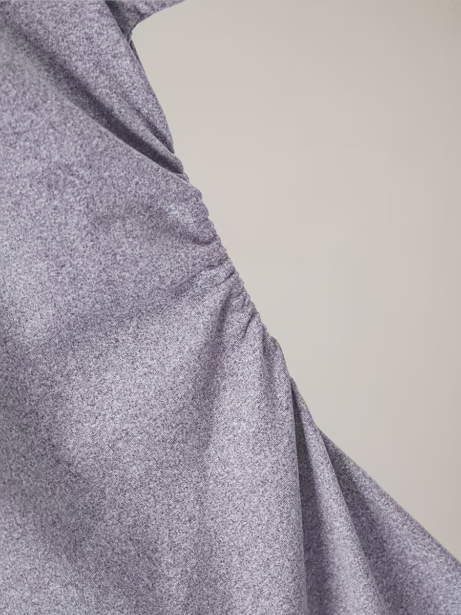 Women'S Stylish Dress - Light Grey