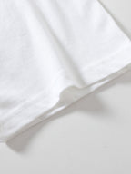 Authorized by Warner Bros., Printed 100% Pure T-Shirt, American Retro Casual Short Sleeve Shirt, Men'S 100% Pure Comfortable And Versatile Loose Summer Short Sleeve T-Shirt, Suitable for Outdoor Sports And Gym Wear - White