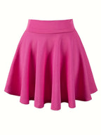 Women'S Fashion Skirt - Dark Pink