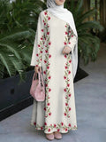 New Muslim Women'S Clothing Arrives, Women'S Dress, Classic Loose Fit, Middle Eastern Traditional Robe, Elegant Muslim Long Dress, Long Abaya, Restoring The Essence of Middle Eastern Traditional Robes, Suitable for Prayer, Commuting, And Parties - Mixed colors