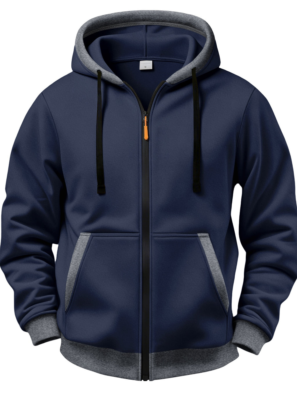 3pcs Set Vintage Sunset Mountain Peak Letter Small Print Zip-Up Hooded Sweatshirt for Men and Women, Spring/Autumn Contrast Trim Full-Zip Cardigan Jacket, Outdoor Mountain Style Loose Fit Casual 3pcs Versatile Zip-Up Hoodie Set - Teal+Black+Dark Gray