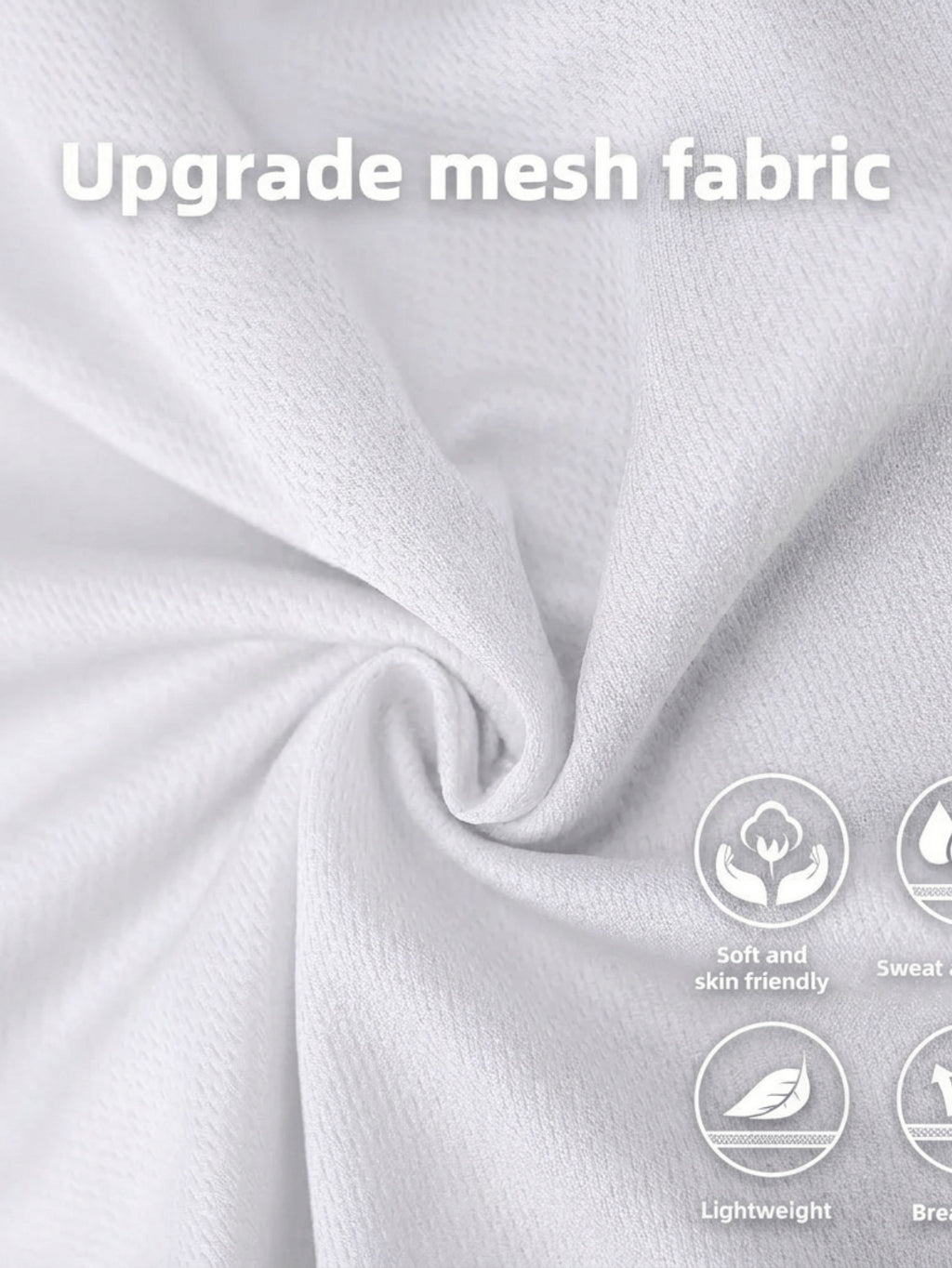Men's Classic Printed T-Shirt, Crew Neck Short Sleeve, Suitable for Year-Round Daily Wear - White