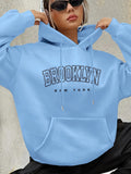 Women's Fashion Hoodie - Sky Blue
