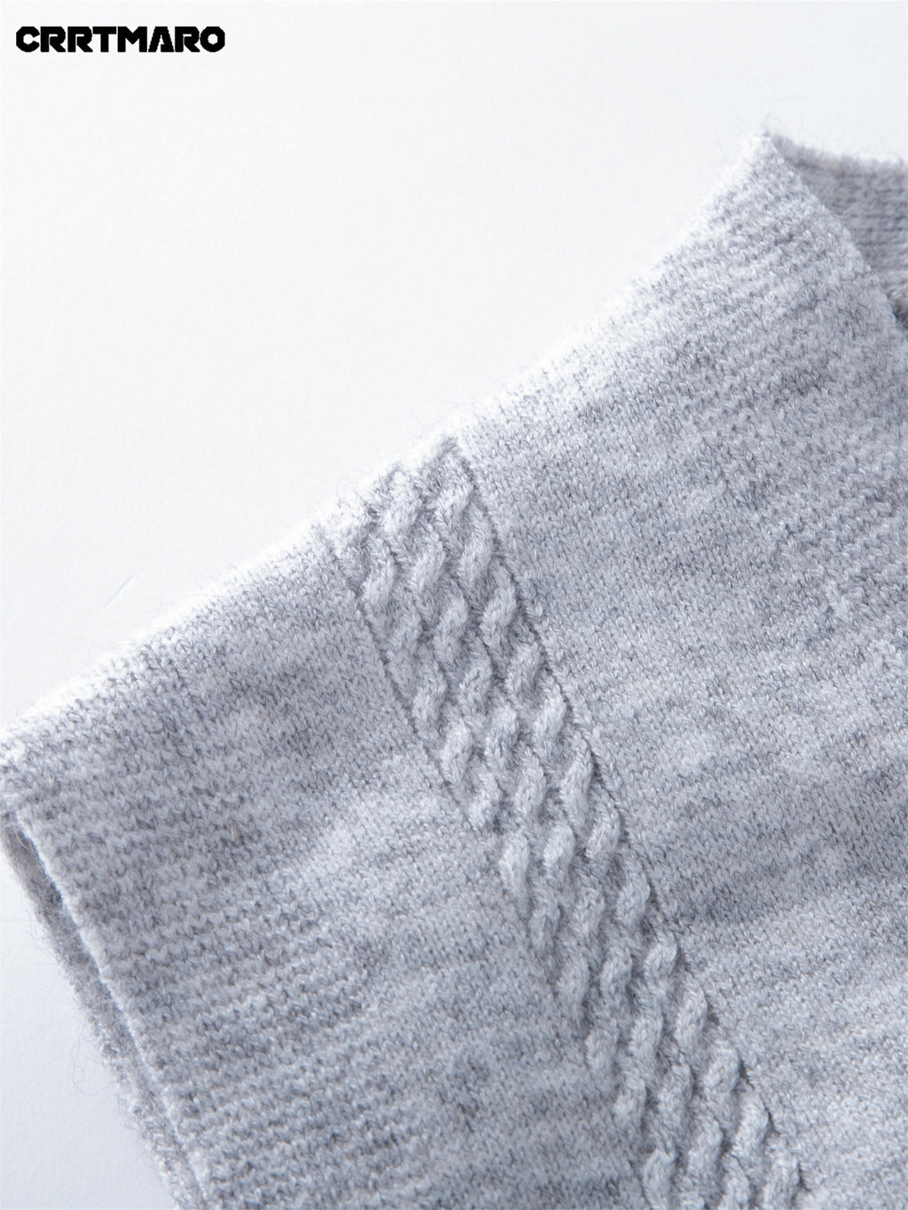 Men'S Thick Knit Cardigan, Warm Casual Layering Top for Fall And Winter - Dark Gray