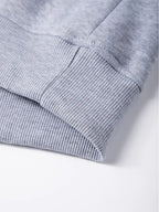 Vintage Japanese Art Style, Men'S Crewneck Sweatshirt, Classic Wave Triptych Print, Soft Fleece Lined Fabric, Casual Daily Wear Or Office Commute, Birthday Gift for Him Or Boyfriend - Light Grey