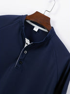 [New Arrival, Print Top] Summer New Men'S Print Waffle Top | T-Shirt, European Style, Business Casual, Breathable And Lightweight, Athletic T-Shirt - Navy Color