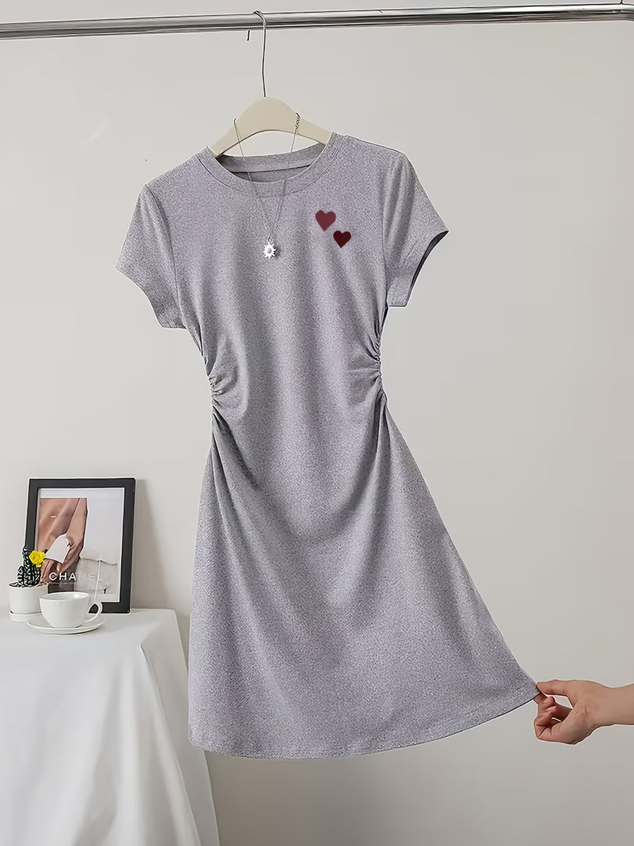 Women'S Stylish Dress - Light Grey