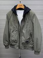 Jacket Outerwear Men'S New Style Trendy Cool American Retro Baseball Uniform Loose Men'S Top - Green