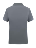 PARIS Pattern Print - Premium Men'S Classic Fashion Sport Casual Solid Color Short Sleeve Polo Shirt, Stylish And Breathable, Quick-Dry And Moisture-Wicking, Soft And Skin-Friendly, Multifunctional Polo Shirt Designed for Men - Grey
