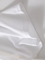 Trendy Women'S Casual Hot Style Shopping Detail Waist-Cinching Round Neck Printed T-Shirt - White