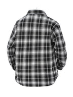 3pcs Set - Men'S Spring/Autumn Lapel Plaid Shirt Youth Outdoor Casual Trendy Top Men'S Fashion Versatile Jacket - Black+Yellow+Sky Blue