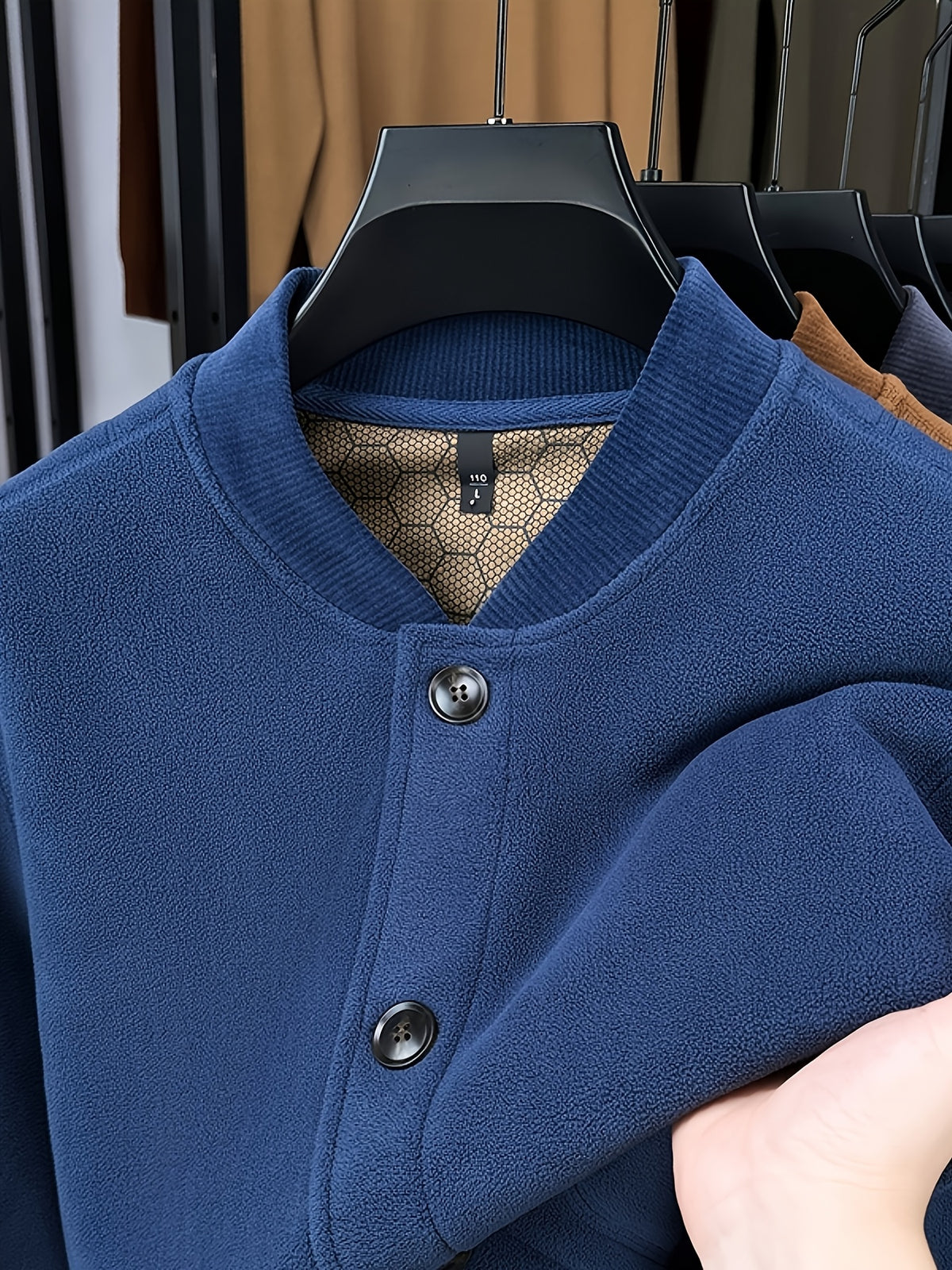 Father's Day Gift for Men: 2026 Spring/Autumn New Style Men's Jacket, Unlocking a Mature Spring Vibe, Lightweight and Comfortable, Suitable for the Changeable Weather of Early Spring - Royal Blue
