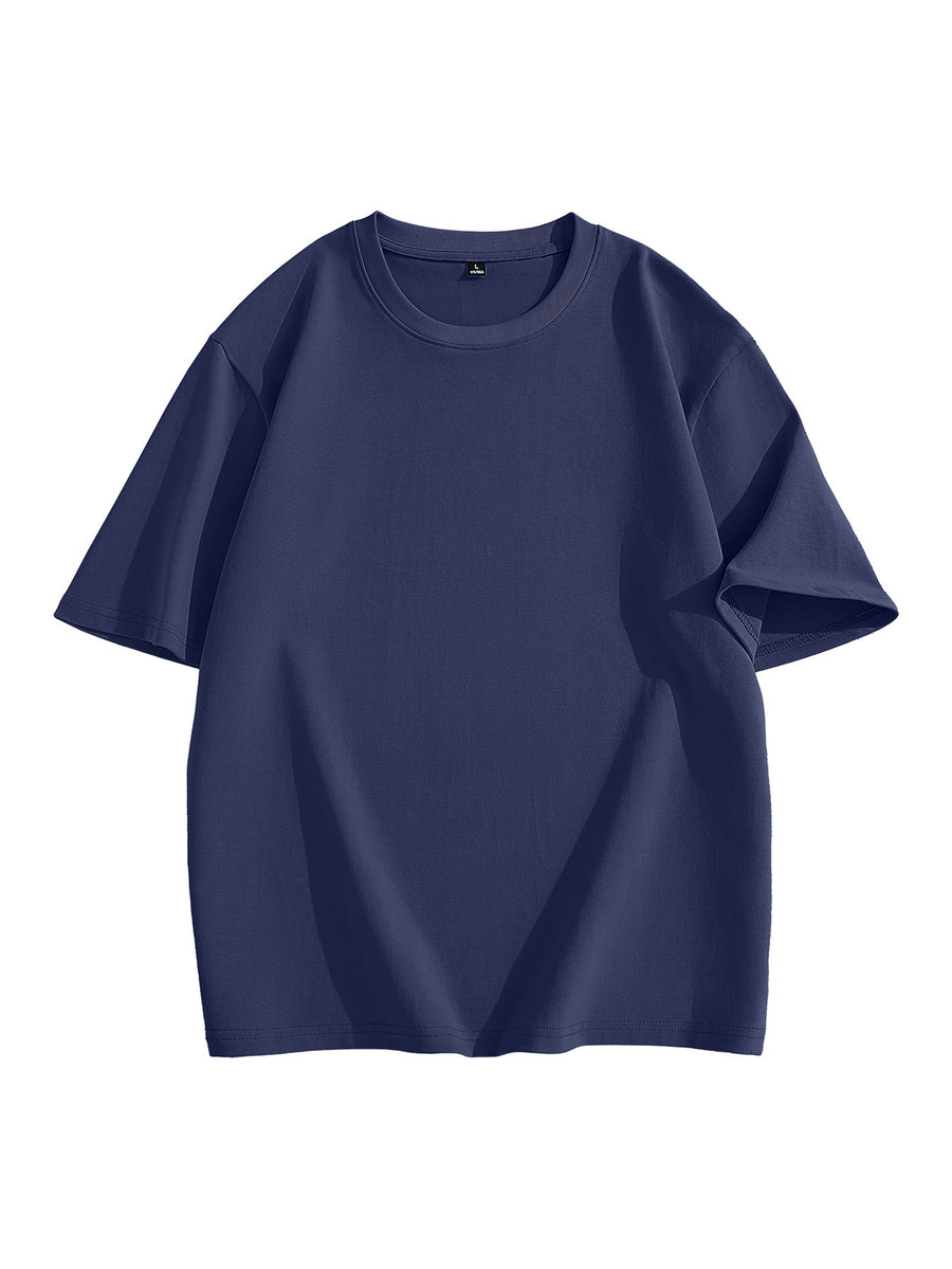 JEEP Men'S 100% Short Sleeve T-Shirt, Casual Fashion Comfort Sports Tee for Summer - Navy